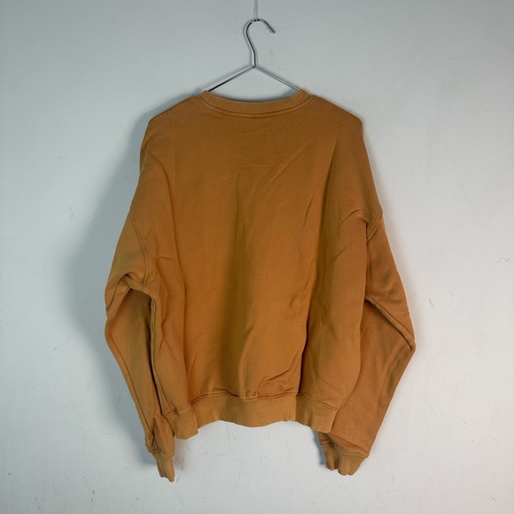 NWOT Minted New York Pullover Crewneck Sweatshirt Vintage Orange Size L - Picture 2 of 10